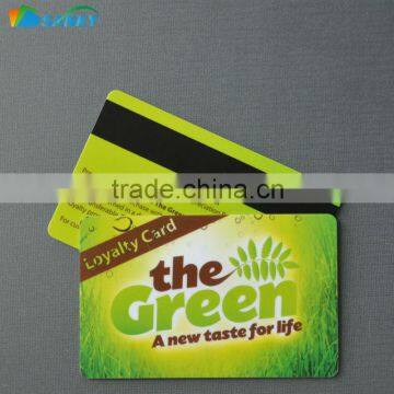 Plastic Credit card Size Hico 2750oe magnetic card