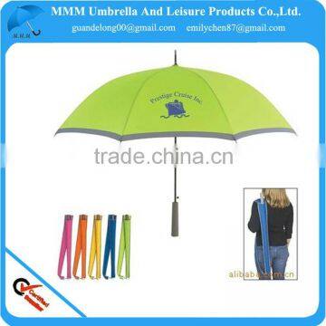 2014 yellow reflective umbrella