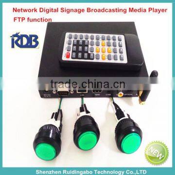 RDB Network Media Player box with Lan synchronize DS009-148
