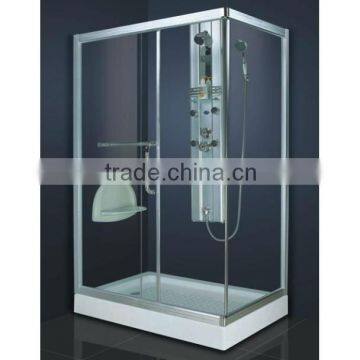 Hot Sale Aluminum Frame 3 Panel Doors Sliding Shower Door Cabins(KT6012)