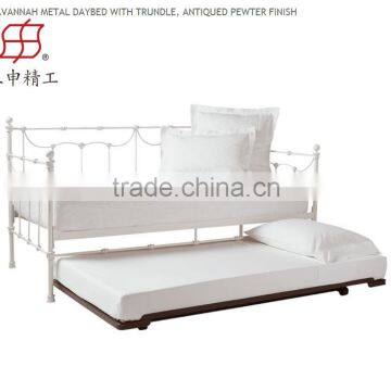 2015 lastest custom iron safa bed, hot sale safa bed