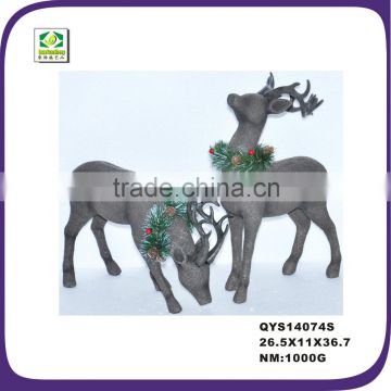 Resin Christmas decorative Deer statue