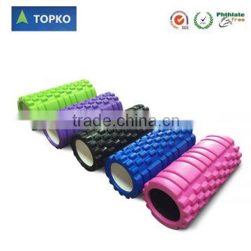 TOPKO 13'' x 5'' Custom Labeling Eco-Friendly EVA Yoga Hollow Foam Roller