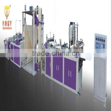 Automatic nonwoven shopping bag machine