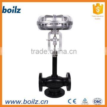 Heat conduction oil electric 3 way regulating valv valve