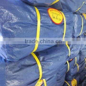 Factory Direct Fabric Tarp PP Sliver/blue Triangle Plastic Rope Waterproof Anti-aging Antioxidant Manufacture Directly Hot Sell photo-6