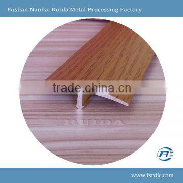 RUIDA High Quality Aluminum T-joint Floor Edge Trim Molding Profile