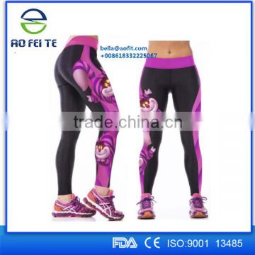 Alibaba Express DressFashion High Spandex Girls Wearing Training Yoga Pants