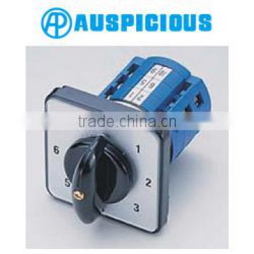 20A, 25A Multi-Step Switch, Rotary Switch, Cam Switch with OFF 4 Pole 8~10 Step (C166~C168)