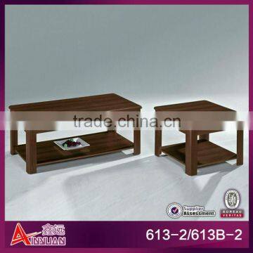 newest design Italy family coffee and end tables set