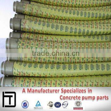 concrete pump parts rubber hose for sany