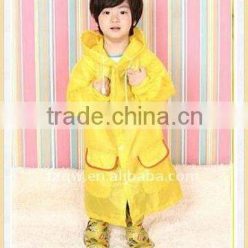 funny children PVC poncho raincoat