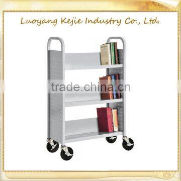 library cart book cart v cart school book trolley moving book cart moving book cart made in henan book storage cart