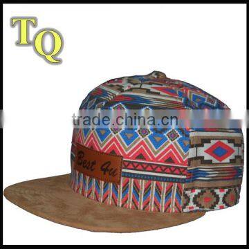 custom 5 panel cap/ctton snapback/cap hat