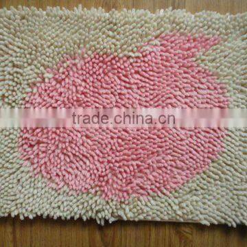 chenille mat for both bedroom and Bath room