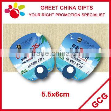 Chinese Custom Promotional Plastic Hand Fan Personalized Business Advertising Gifts