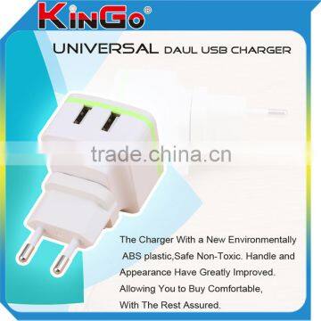 Phone Accessories Consumer Electronics Dual USB Mobile Travel Charger