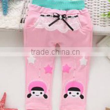 2015 New Style Girl Leggings, Baby Pants With Lace, Cotton Top Quality photo-5