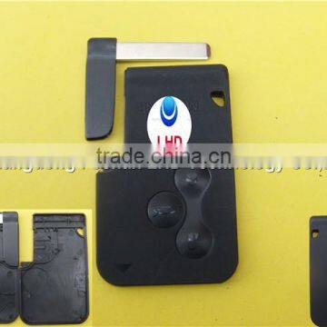 Keyless entry 3 button smart remote key card Renault for Megane car key                        
                                                Quality Choice