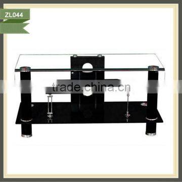 Glass and Wooden Furniture Corner TV Stand ZL044