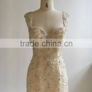 2016 Guangzhou Supplier Detachable Lace Sleeves for Wedding Dress photo-6