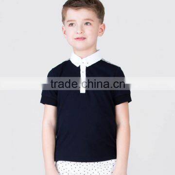 fashion boys funny cotton children polo shirts with factory prices