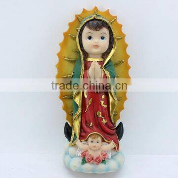 Mexico Guadalupe Resin Handicraft Church Ikon Religious Furnishing Articles photo-5