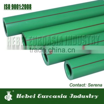 Green PPR Pipes for hot water PN20