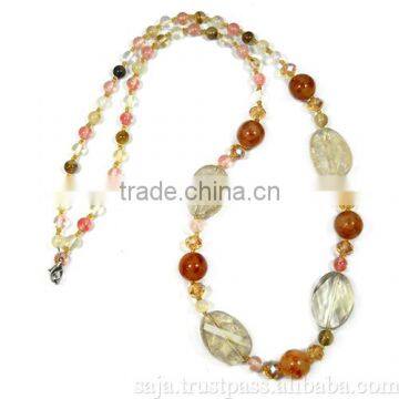 natural stone necklace NSN-005