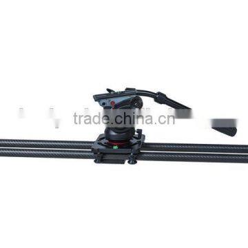 DS-S01+DS750H adjustable carbon fiber sliding rail and head set for camera use