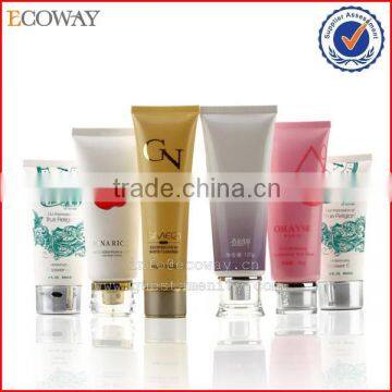 luxury cosmetic tubes cosmetic cream airless tube plastic hotel tubes