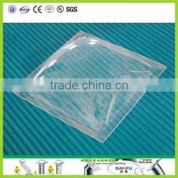 PC \ PMMA clear plastic pc cover for game machine, polycarbonate dome