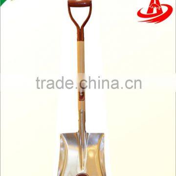 snow shovel with wood handle durable using