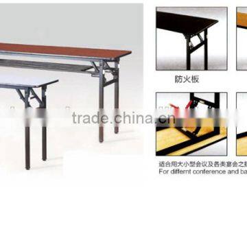Premier Plywood Folding Seminar Laminate Top Rectangular Table Heavy duty Folding Banquet Table Top Rectangular Banqueting
