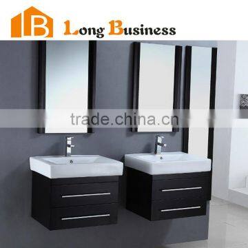 2015 Hot sale modern design solid wood bathroom vanity made in china