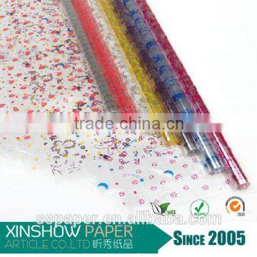 wrapping paper sheet self adhesive pvc transparent bopp film