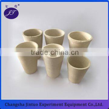 wholesale price Fire assay crucible/cupel for mineral smelting and assaying