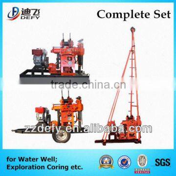 Economical Popular Exported 80-130m Portable Mini Water Well Drilling Rig photo-6