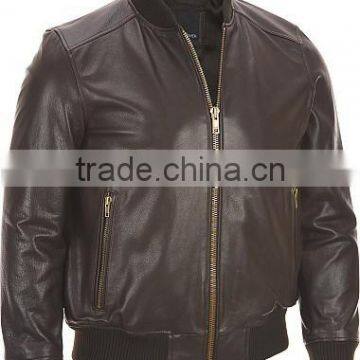 Men Bomber leather jackets