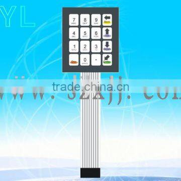 Poly Dome Membrane Switch Keypad