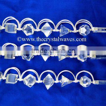 Crystal Quartz Platonic Solids Healing Sticks