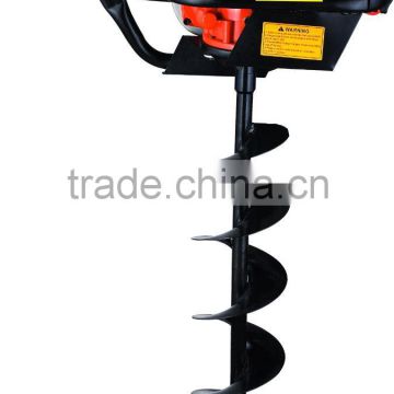 gasoline power 49cc earth auger/hole digger/ground driller