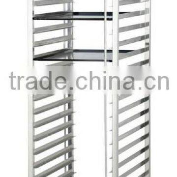 Stainless Steel Single Row Bakery Tray Trolly photo-2