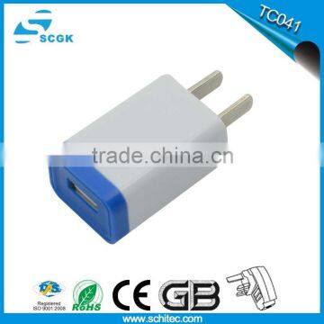 2016 scgk colorful wall charger cheaper charger in market