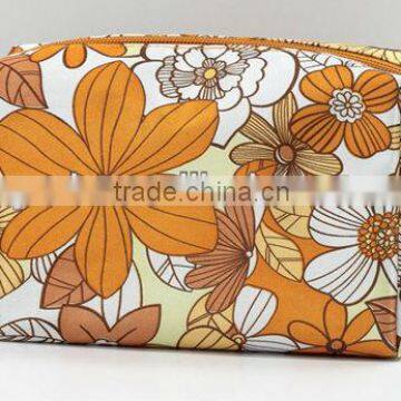 2015 Fashion Handbag Cotton Cosmetic Bag With Printing