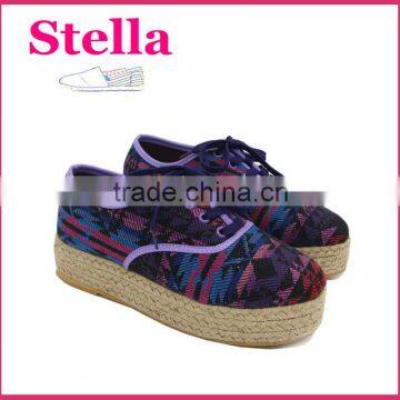 own brand low price stock rope shoes factory woman espadrilles