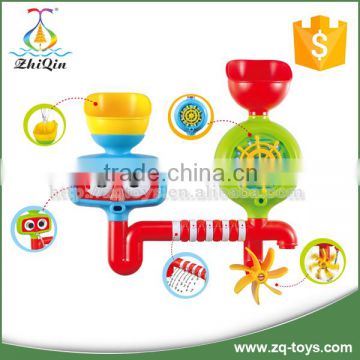 New design baby water pipes bath toy set