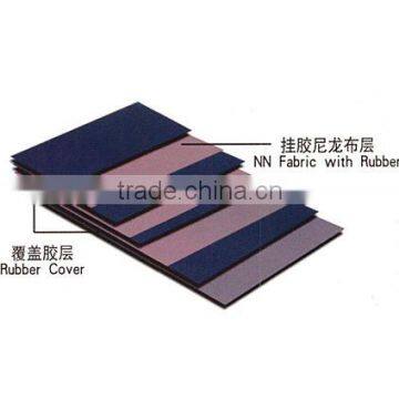 High abrasion resistant rubber conveyor belt with anti-impact and avulsion resistant property