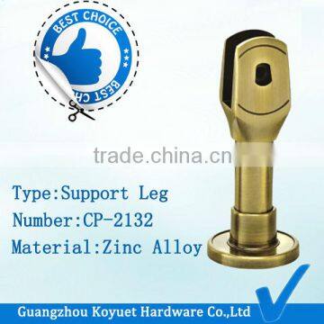 Modern Free Sample Factory Directly Zinc Alloy Support Leg For Toilet