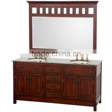 Traditional Solid Wood Bathroom Cabinet(mb-238)